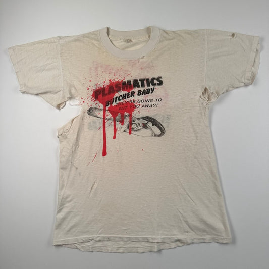 Vintage 80s Plasmatics Shirt Medium Butcher Baby