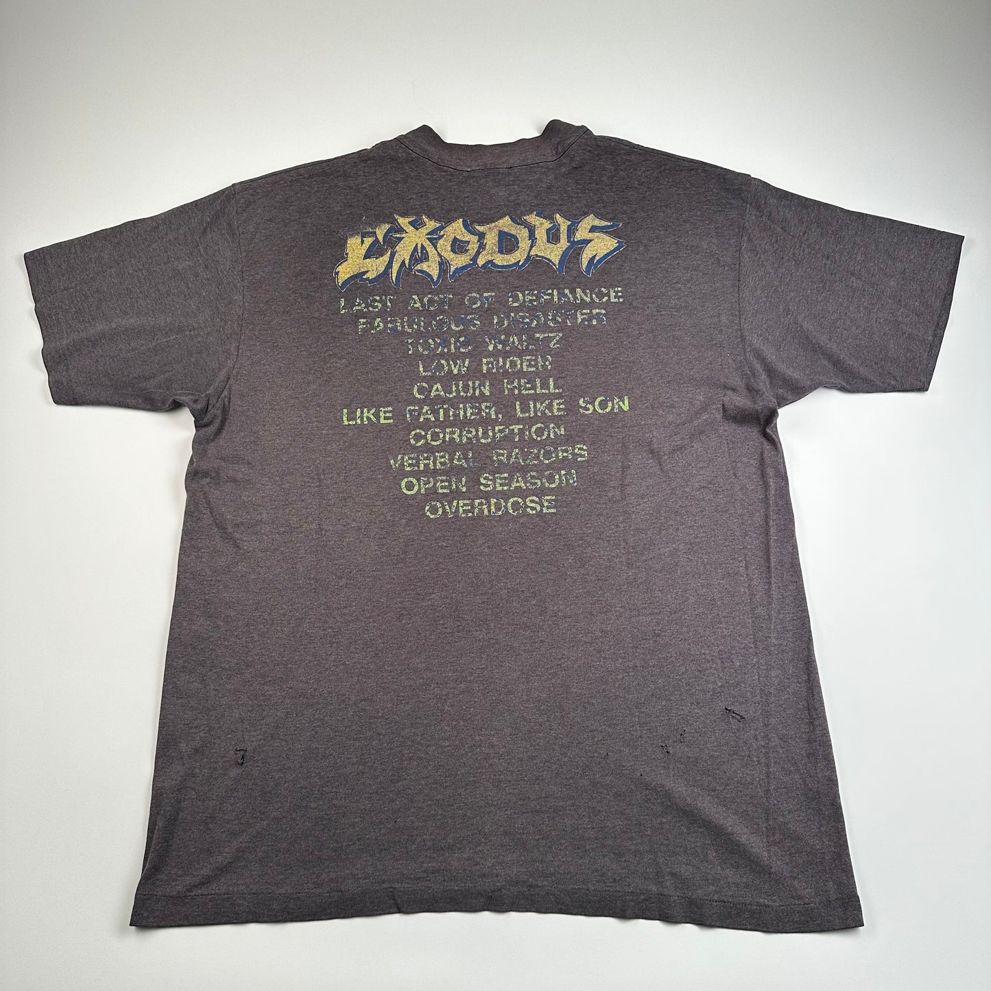 Vintage 1989 Exodus Shirt XL