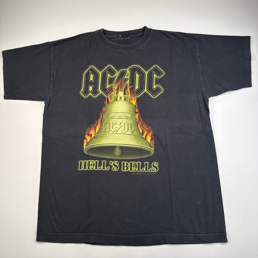 Vintage 2001 AC/DC Shirt XL Hell's Bells