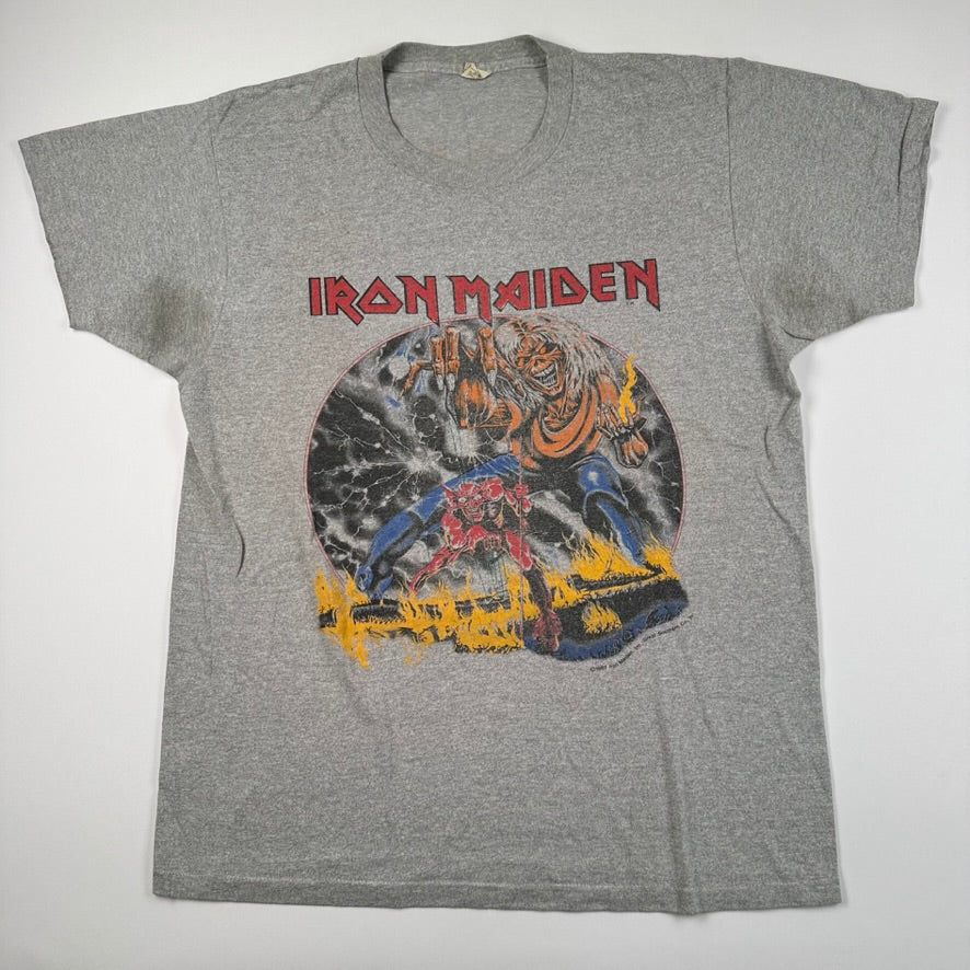 Vintage 1982 Iron Maiden Shirt XL Number Of The Beast