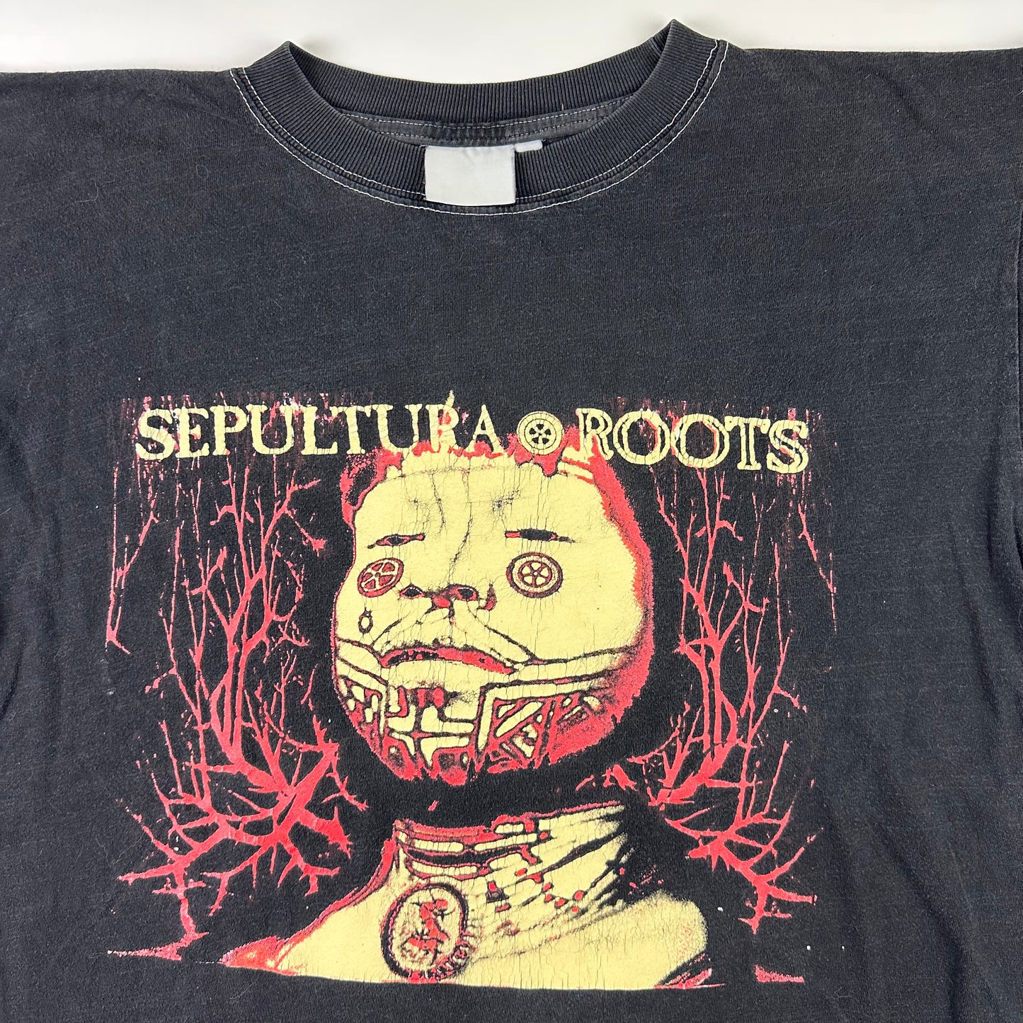 Vintage 90s Sepultura Shirt Large Roots