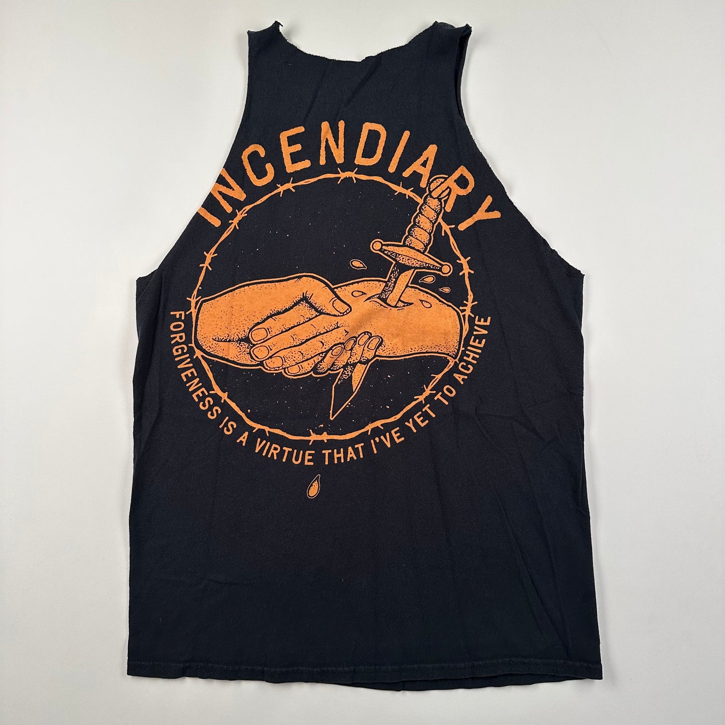 Incendiary Sleeveless Shirt Large