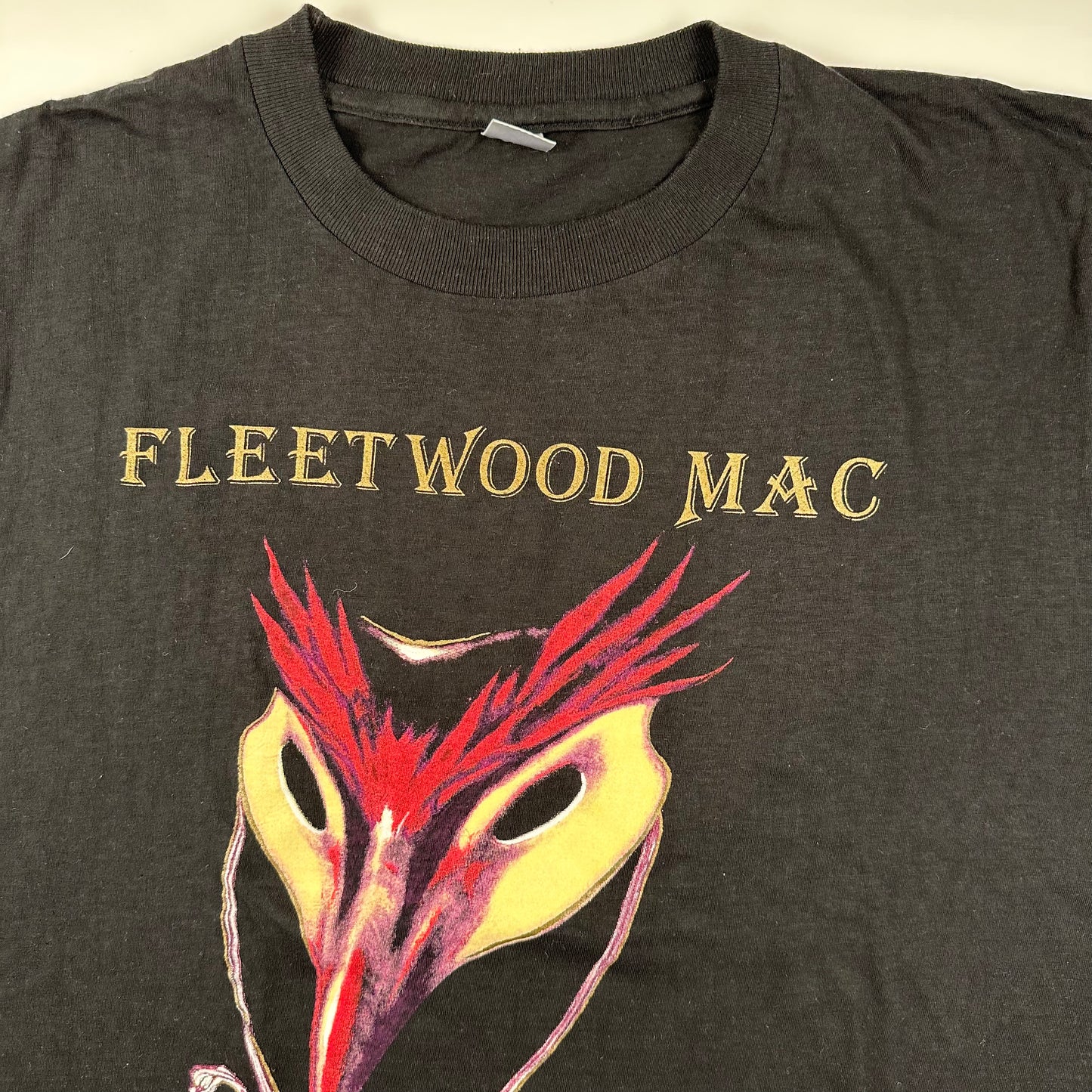 Vintage 1990 Fleetwood Mac Shirt XL Behind The Mask