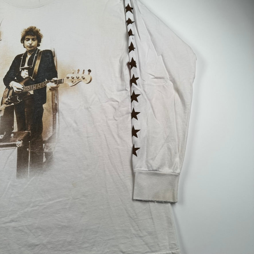 Vintage 1998 Bob Dylan Long Sleeve Shirt Large