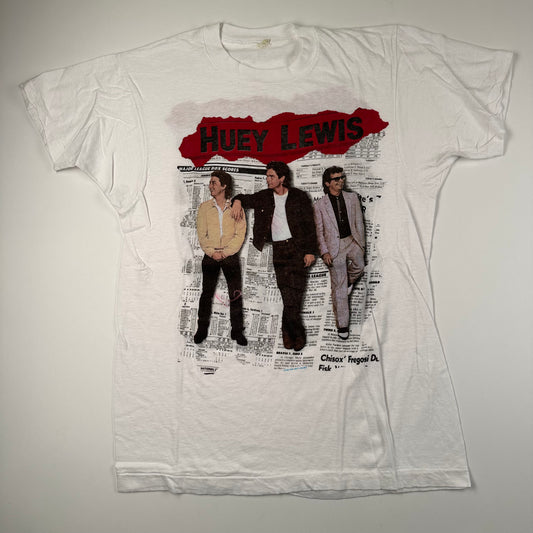 Vintage 1986 Huey Lewis And The News Shirt Large