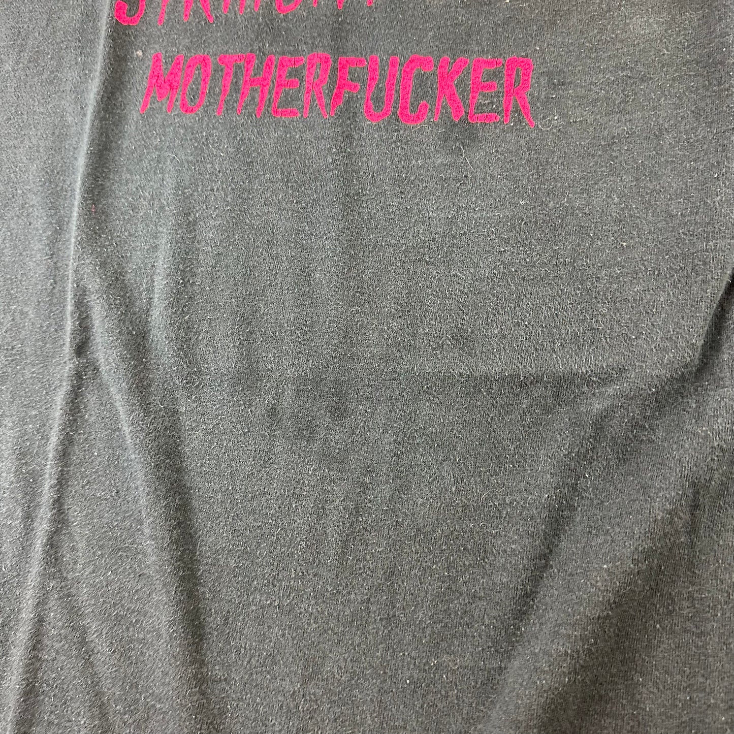 Vintage 2000s Straight Edge Motherf*cker Shirt Large