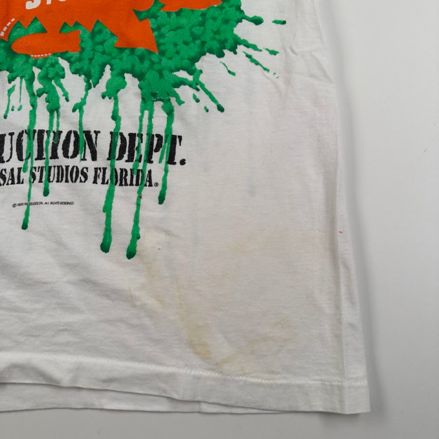 Vintage 1993 Nickelodeon Studios Shirt Medium Production Dept