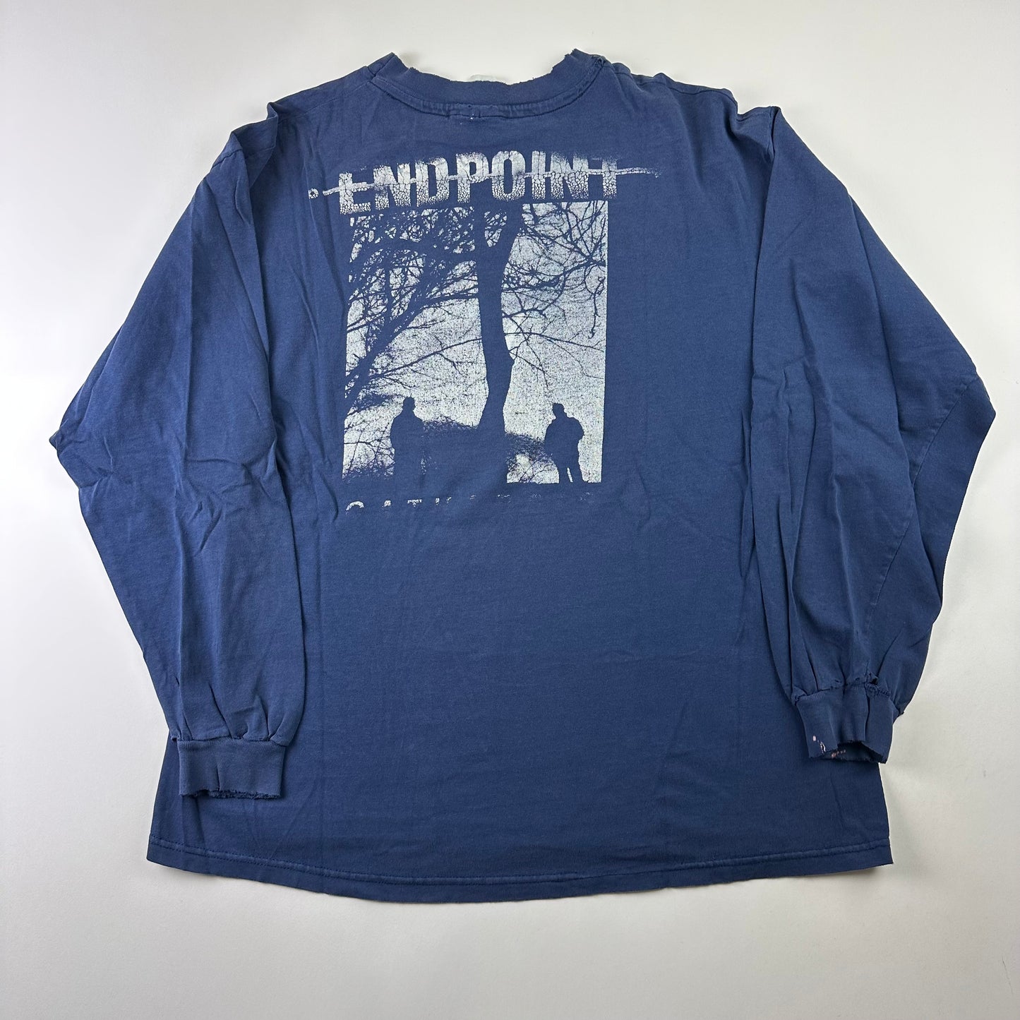 Vintage 90s Endpoint Long Sleeve Shirt XL My Friends Suck