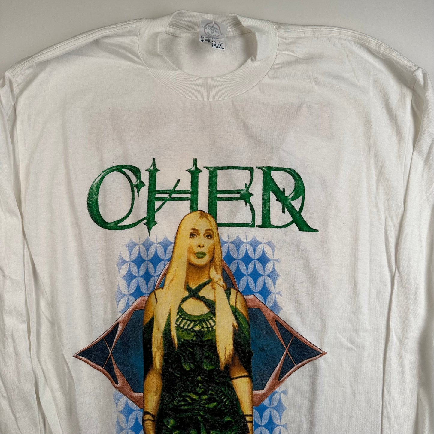 Vintage 2002 Cher Long Sleeve Shirt Large Farewell Tour