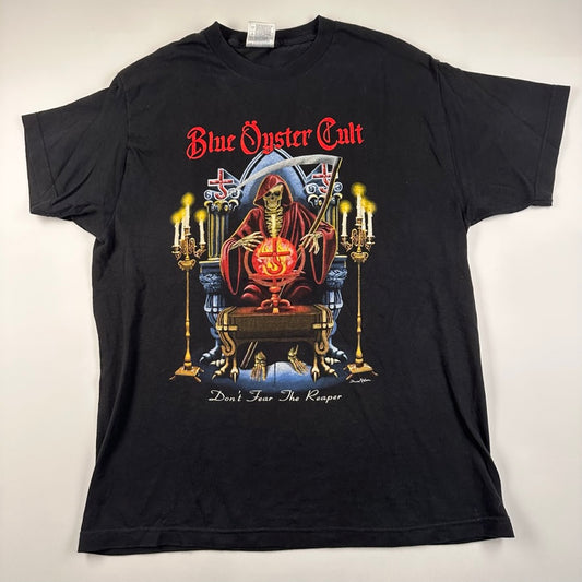 Vintage 90s Blue Öyster Cult Shirt Large Don't Fear The Reaoer