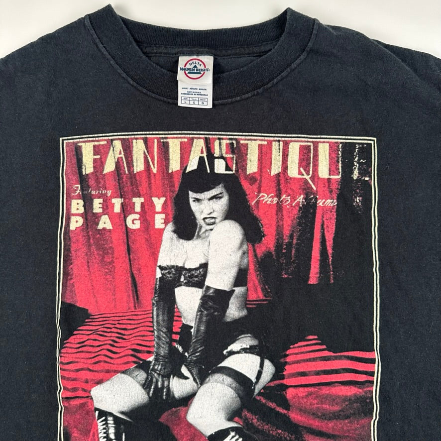 Vintage 2000s Betty Page Shirt Large Fantastique