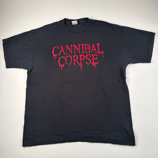 Vintage 2000s Cannibal Corpse Shirt XL Spring Neck Break