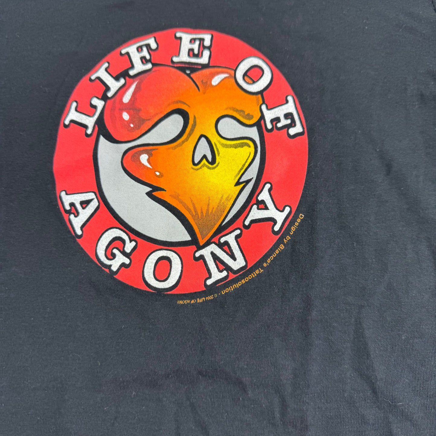 Vintage 2004 Life Of Agony Womens Shirt Small
