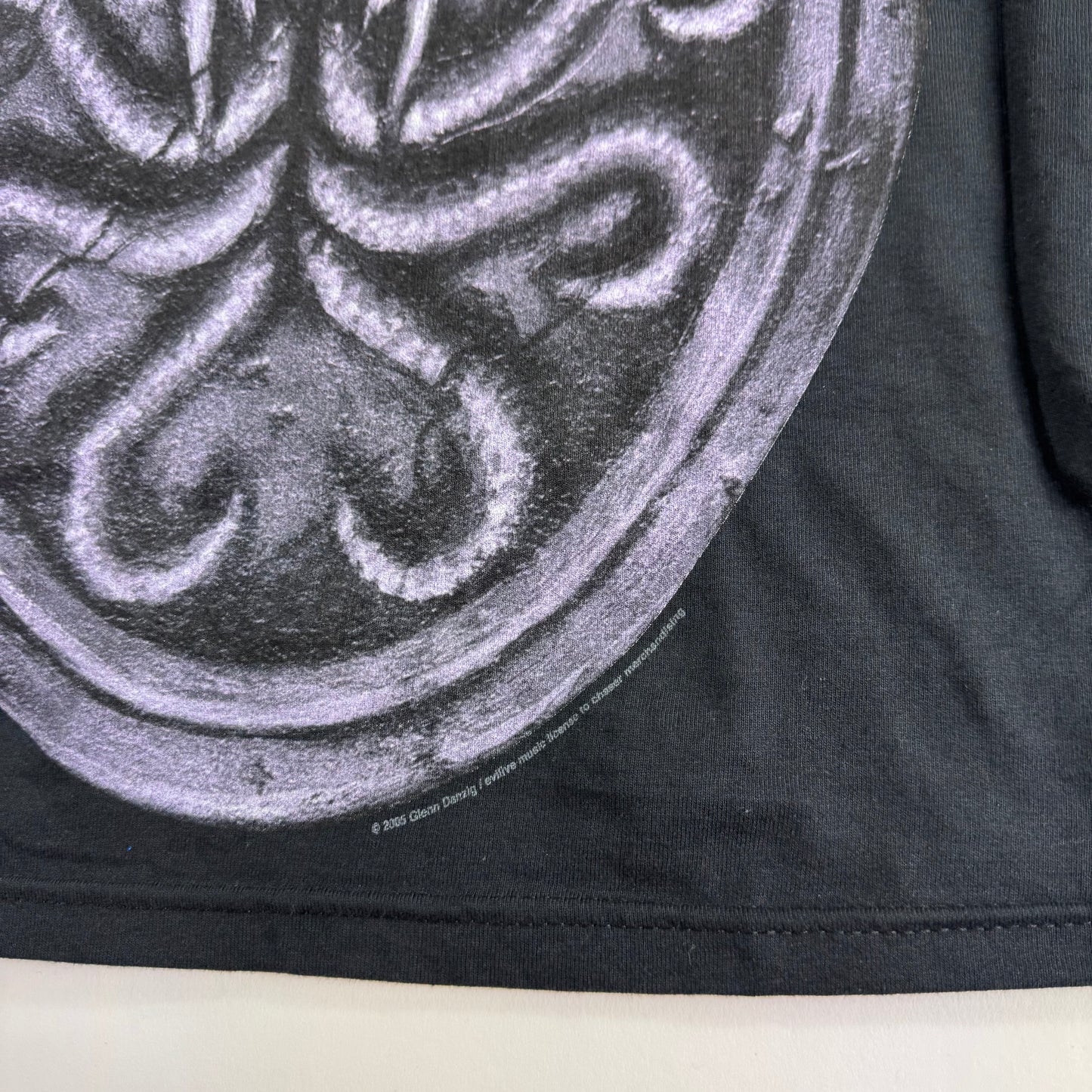 Vintage 2005 Danzig Long Sleeve Shirt Small Circle Of Snakes