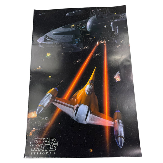 Vintage 1999 Star Wars Episode 1 Poster