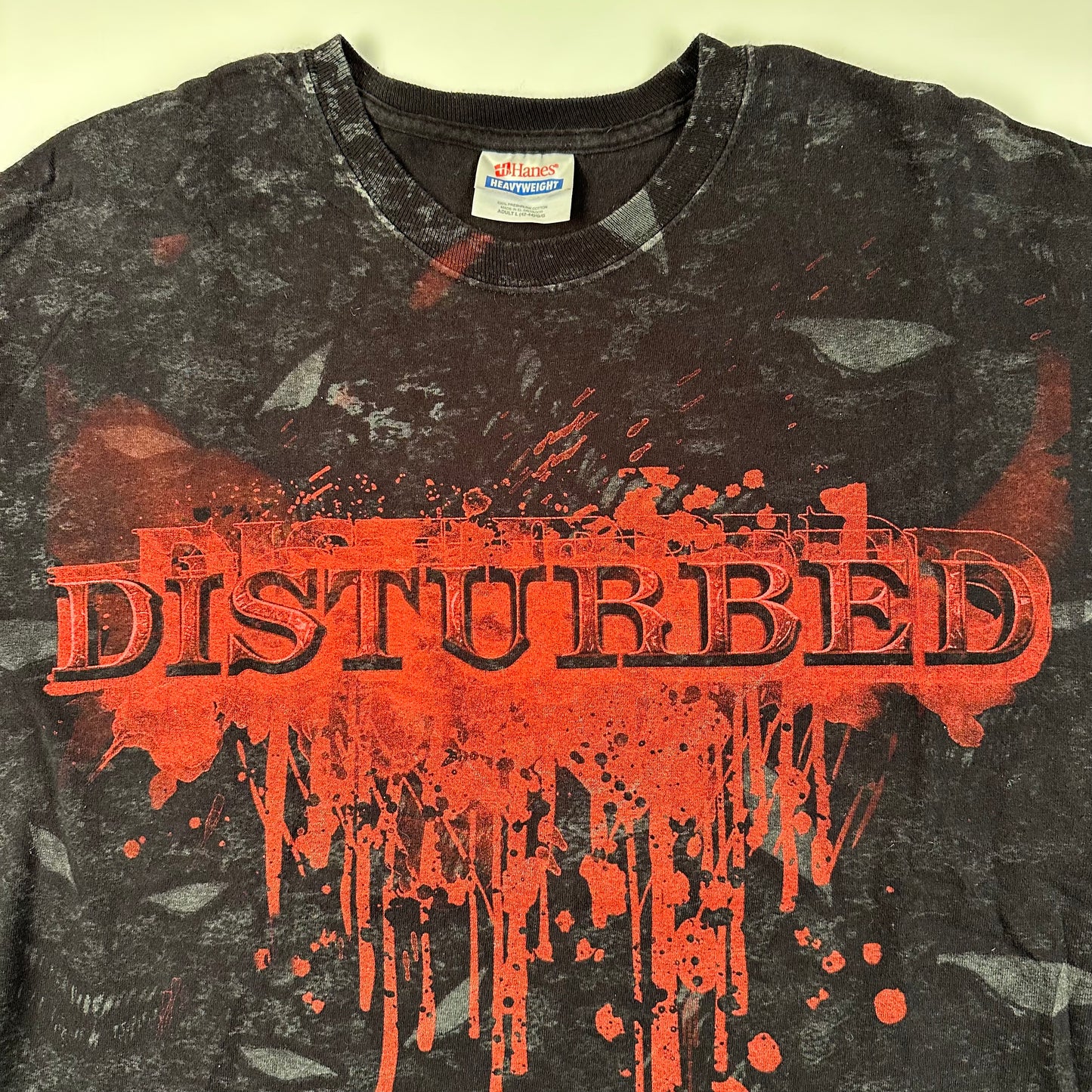 Vintage 2000s Disturbed Shirt Large