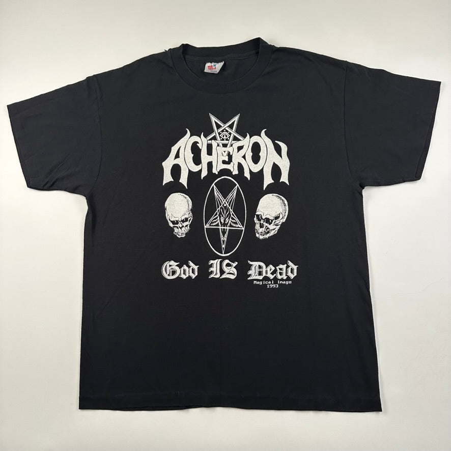 Vintage 1993 Acheron Shirt Large God Is Dead