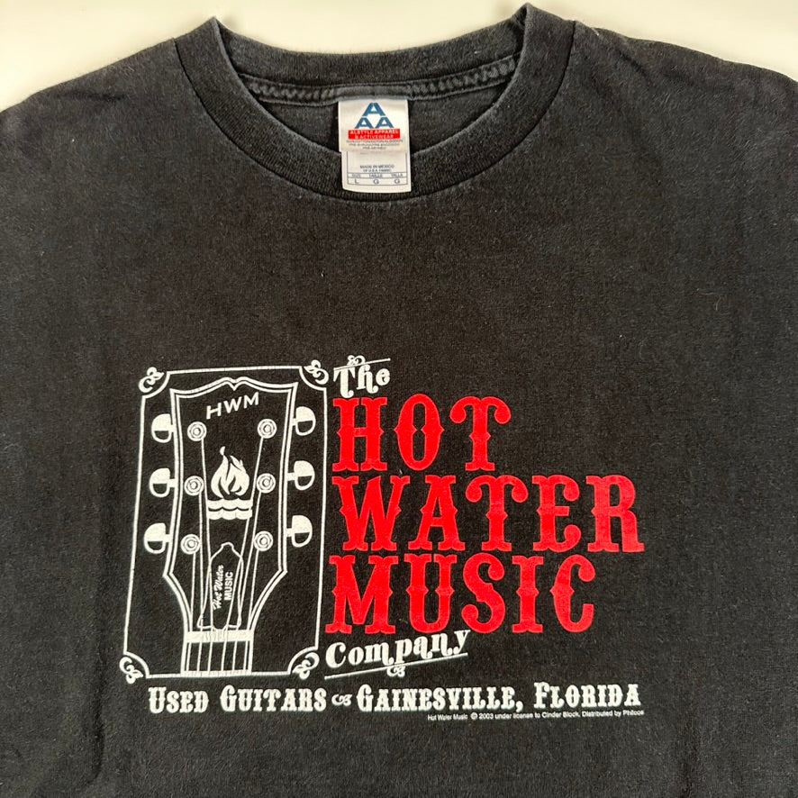 Vintage 2003 Hot Water Music Shirt Large