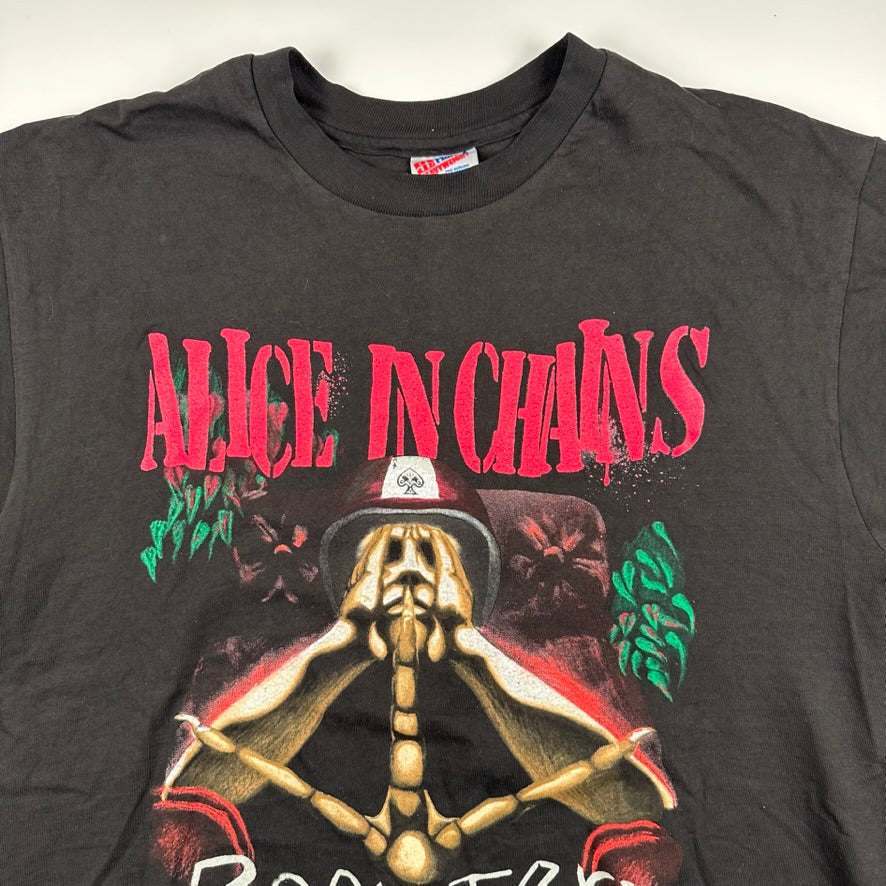 DRY ROT Vintage 1993 Alice In Chains Shirt Large Rooster