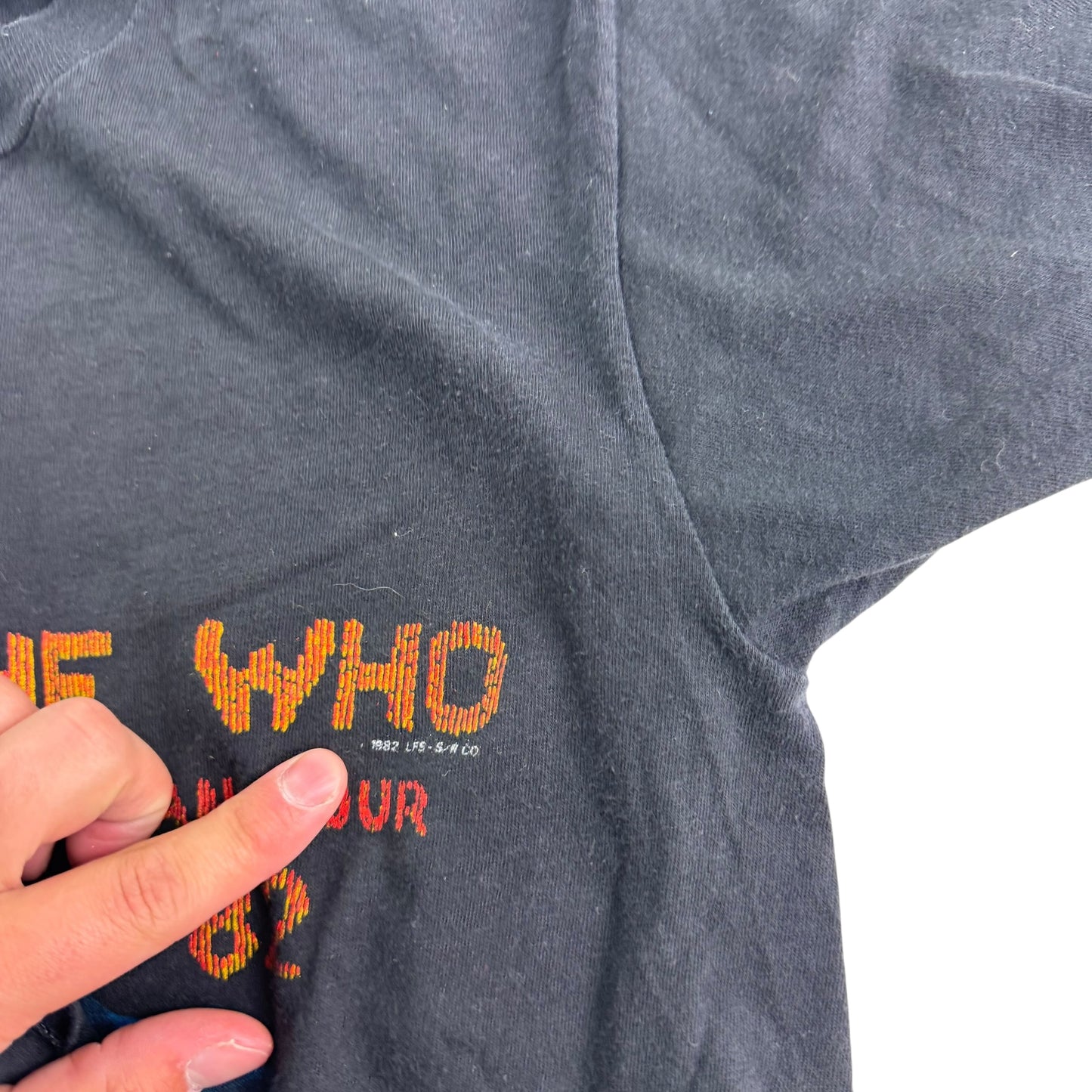 Vintage 1982 The Who Shirt Medium