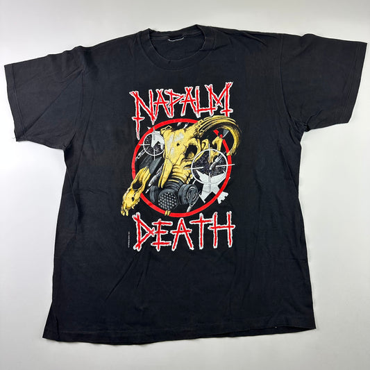 Vintage 1991 Napalm Death Shirt Large