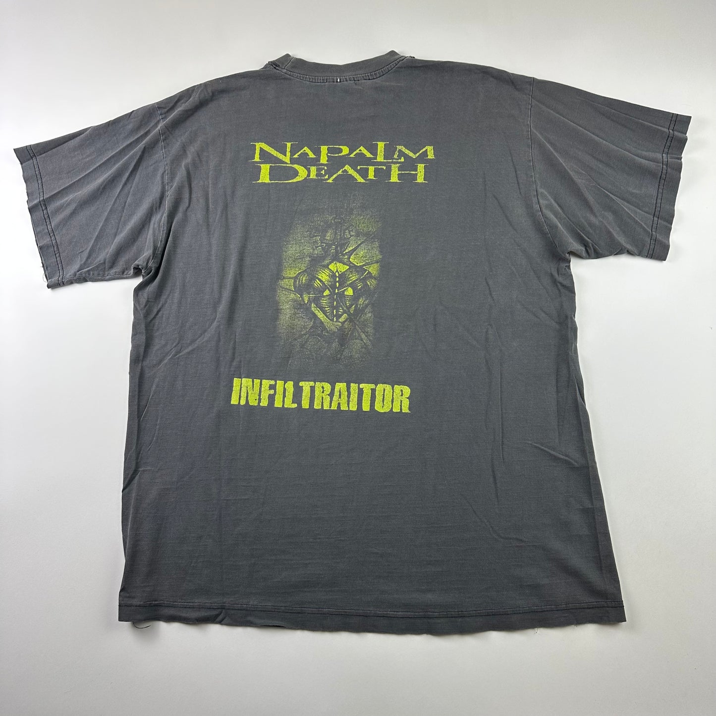 Vintage 1998 Napalm Death Shirt XL Infiltrator