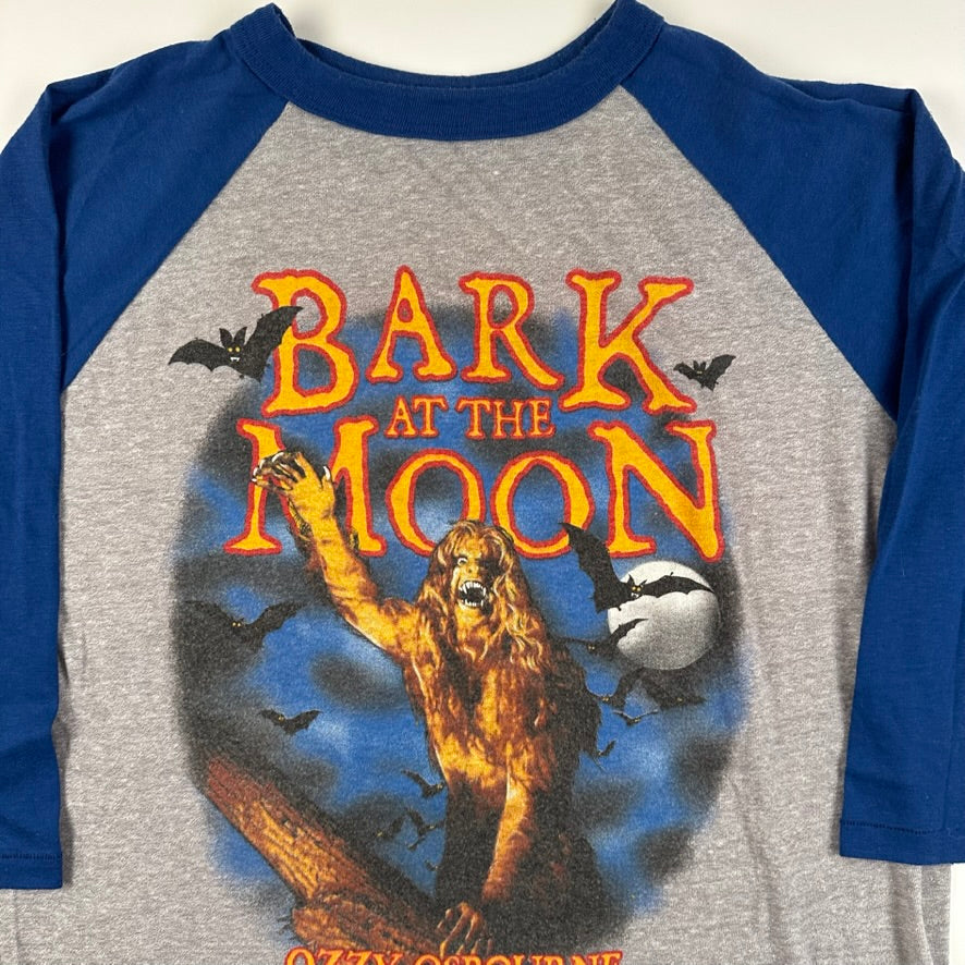 Vintage 1984 Ozzy Osbourne Shirt Large Bark At The Moon