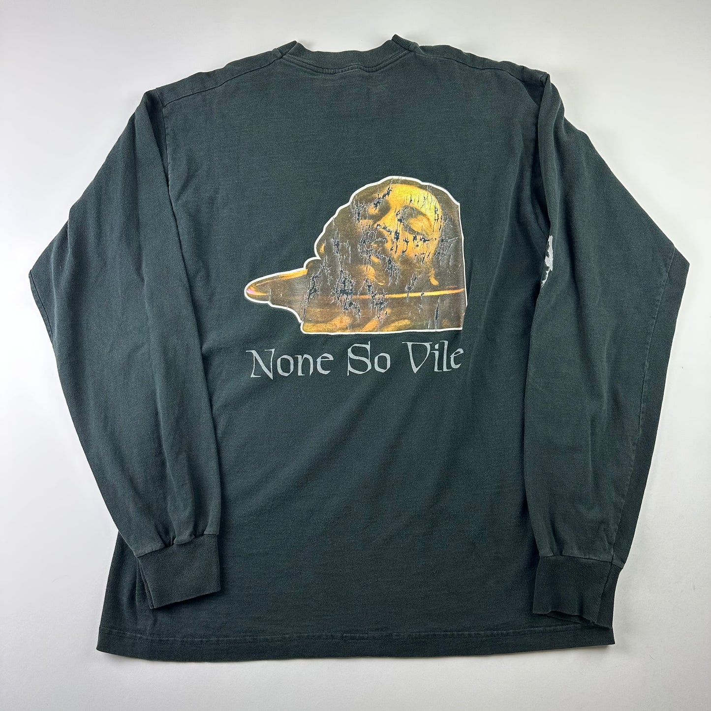 Vintage 90s Cryptopsy Long Sleeve Shirt XL None So Vile