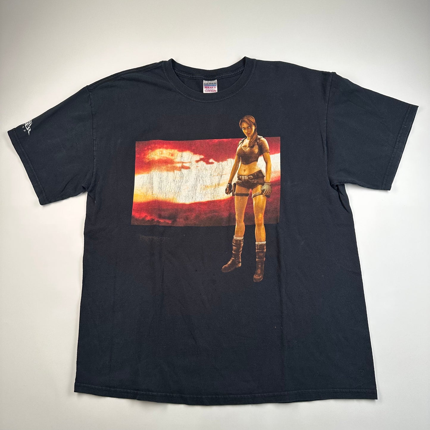 Vintage 2005 Tomb Raider Shirt XL Lara Croft Legend