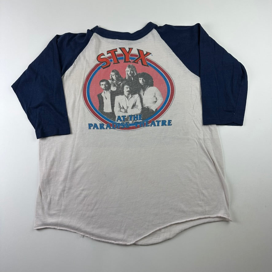 Vintage 1981 Styx Shirt XL Paradise Theatre