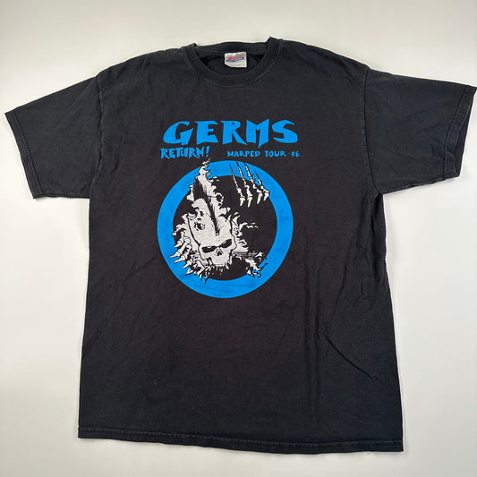 Vintage 2006 Germs Shirt Large Warped Tour