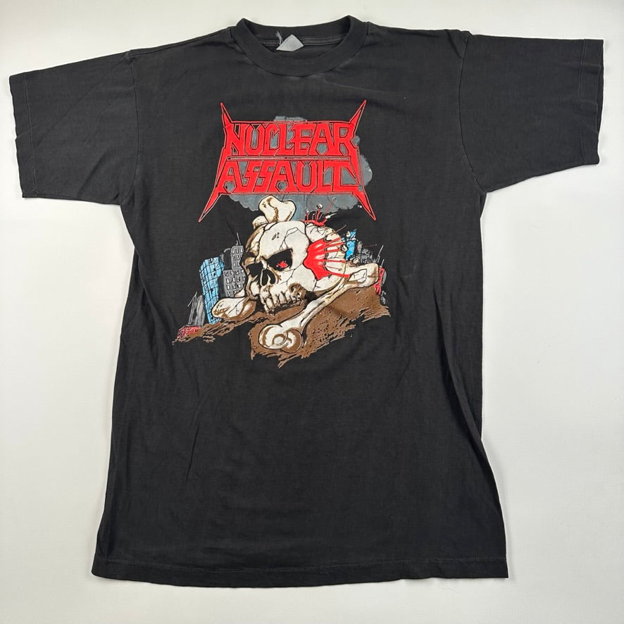 Vintage 1991 Nuclear Assault Shirt Large Japan Tour