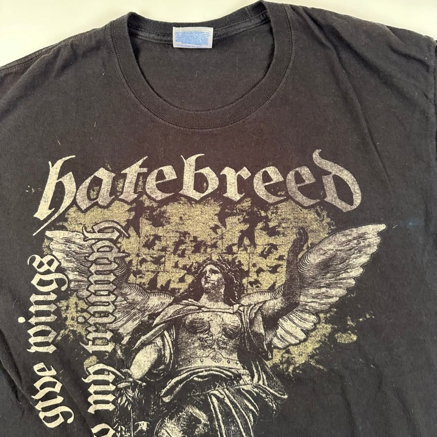 Vintage 2000s Hatebreed Shirt Large Give Wings To My Triumph