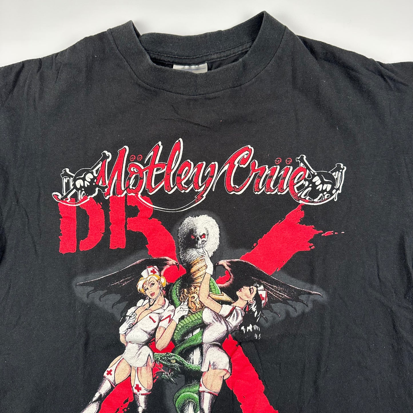 Vintage 1989 Motley Crue Shirt Large Dr X Feelgood