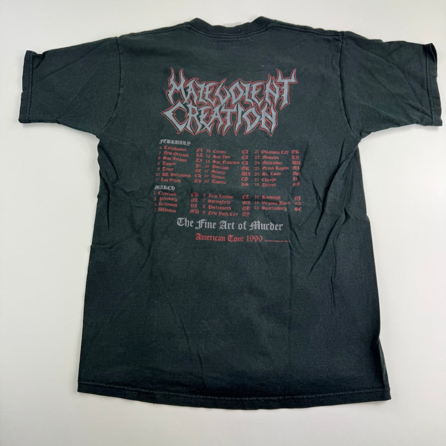 Vintage 1999 Malevolent Creation Shirt Large The Fine Art