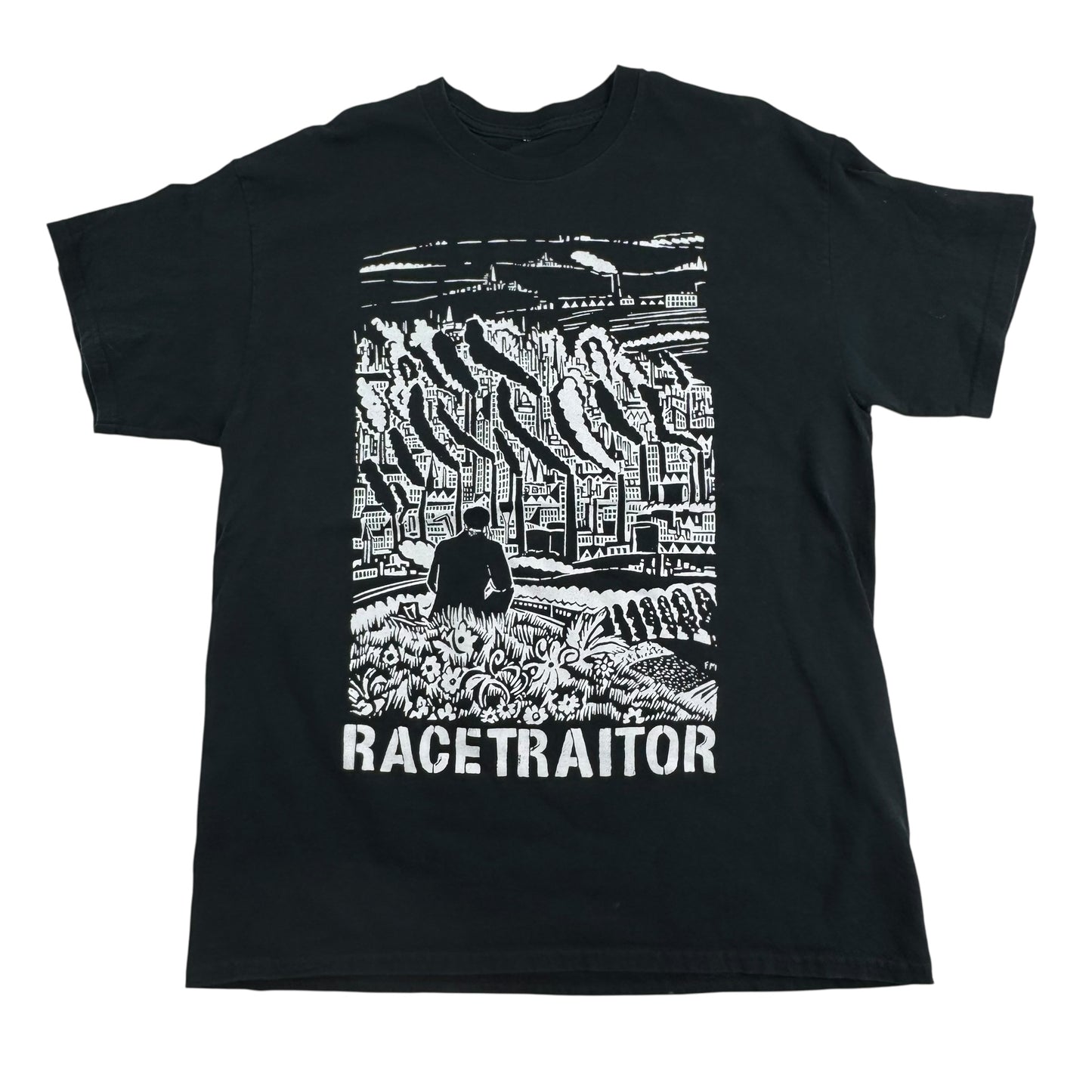 Racetraitor Shirt Large Defeat White Supremacy