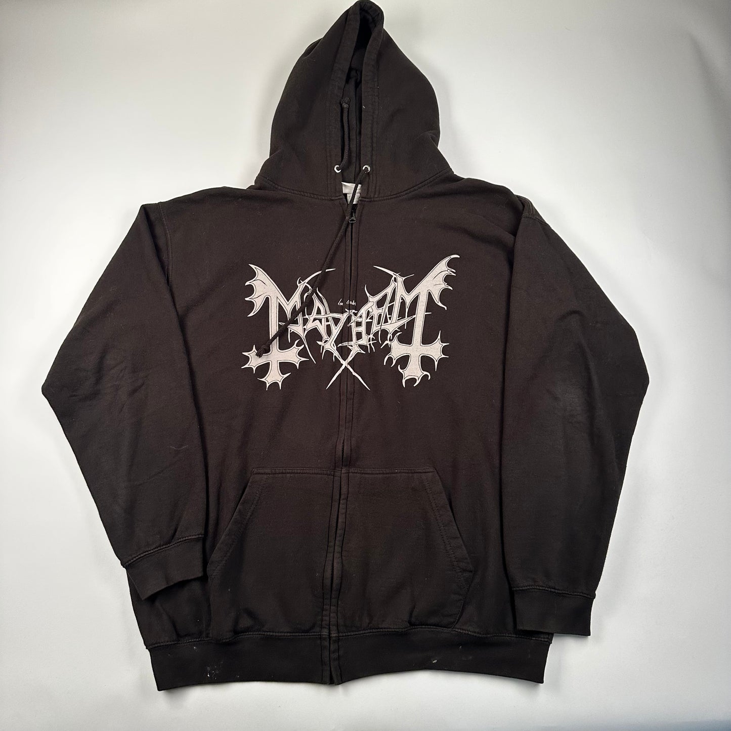 2000s Mayhem Zip Up Sweatshirt XXL De Mysteris Dom Sathanas