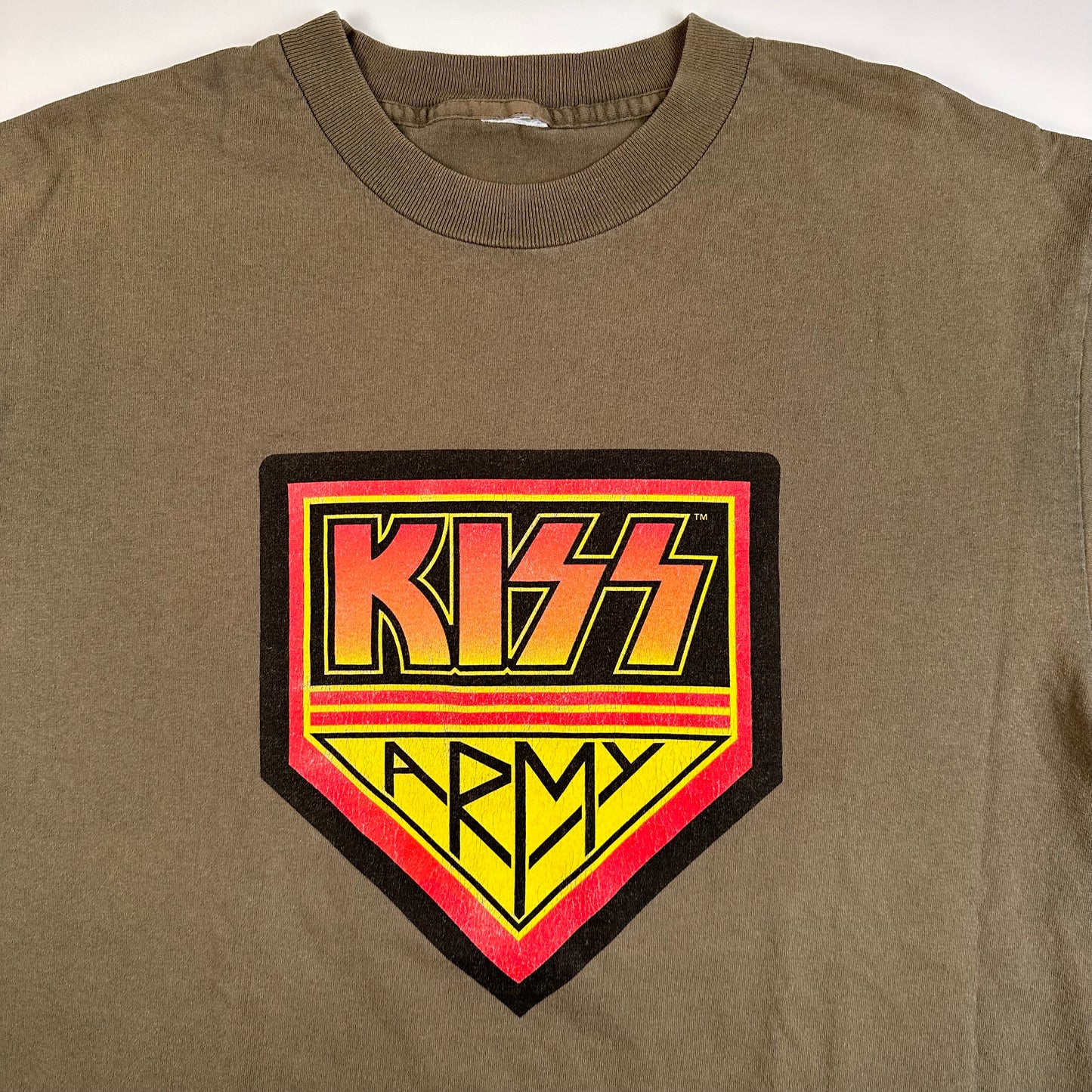 Vintage 90s Kiss Army Shirt Large