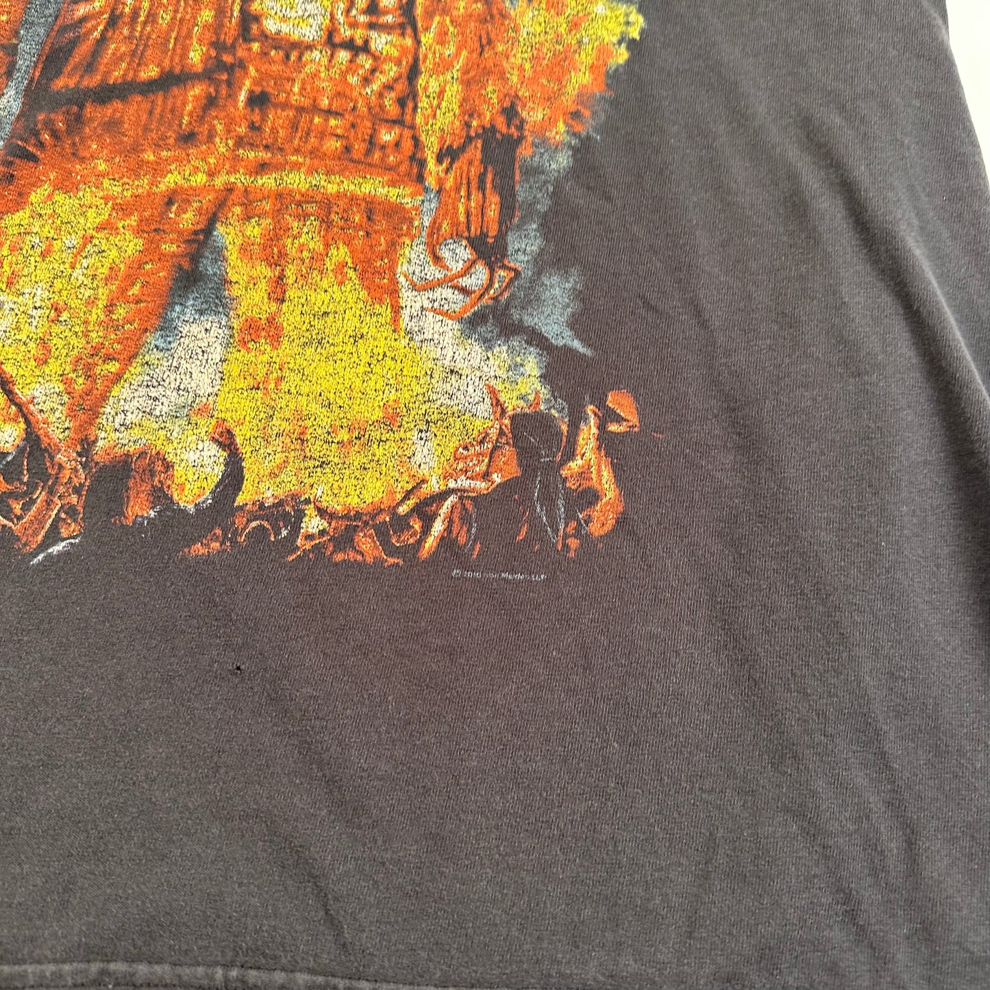 2010 Iron Maiden Shirt Large The Final Frontier