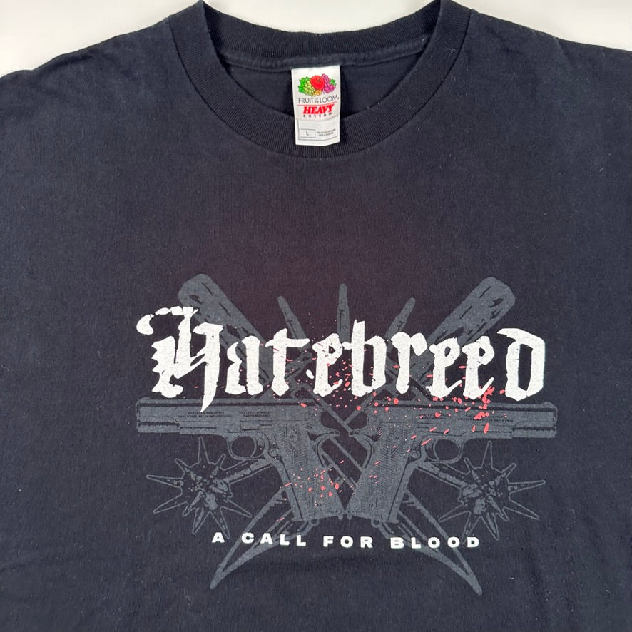 Vintage 2000s Hatebreed Shirt Large A Call For Blood