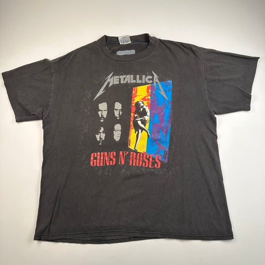 Vintage 1992 Metallica Guns N Roses Shirt XL