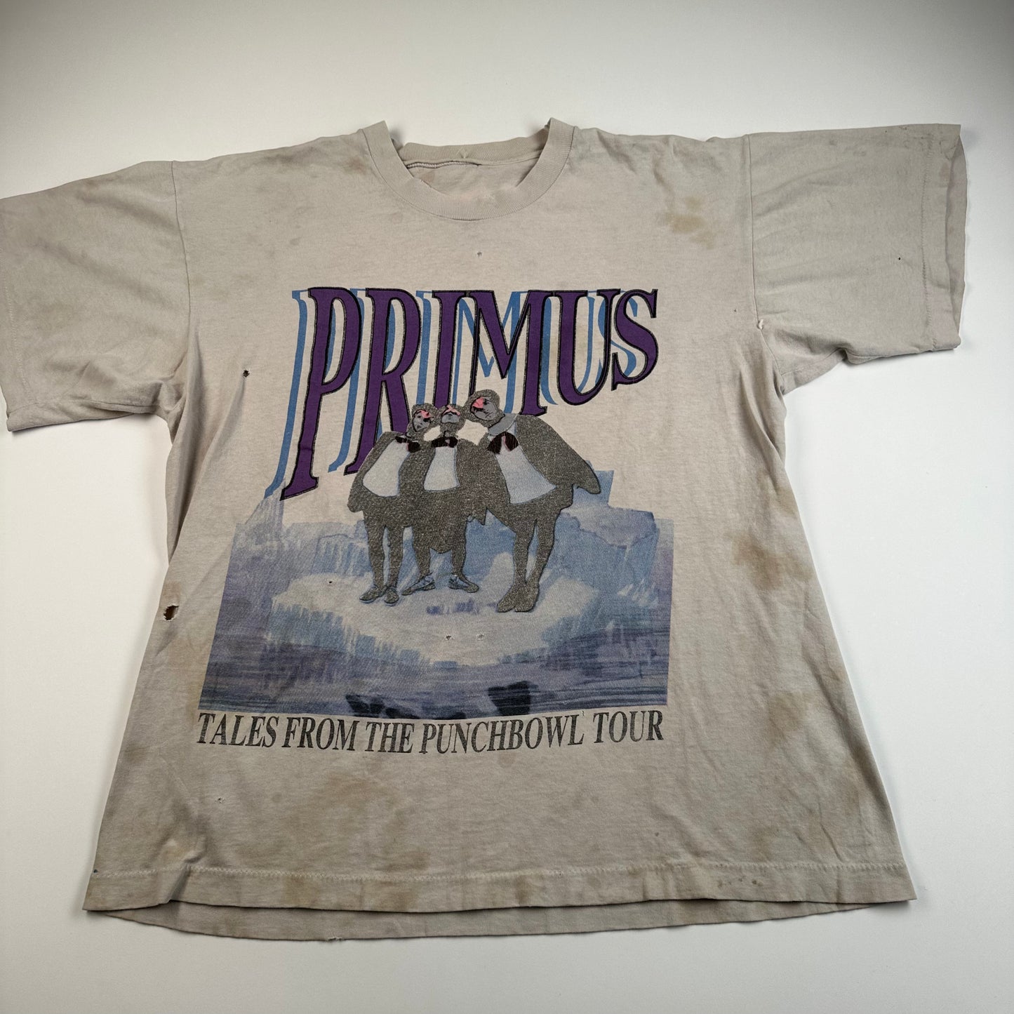 Vintage 1996 Primus Shirt Large Tales From The Punchbowl