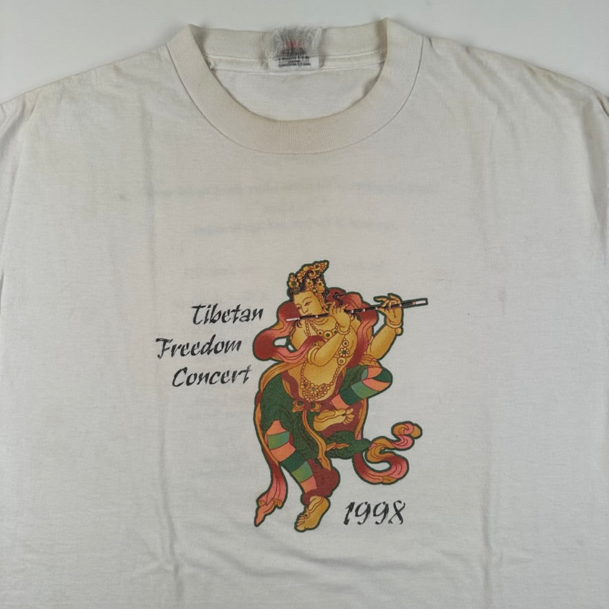 Vintage 1998 Tibetan Freedom Concert Shirt XL