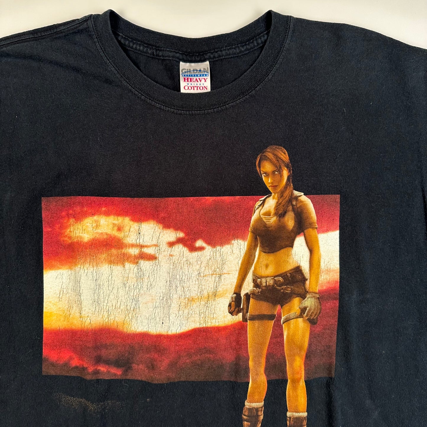 Vintage 2005 Tomb Raider Shirt XL Lara Croft Legend