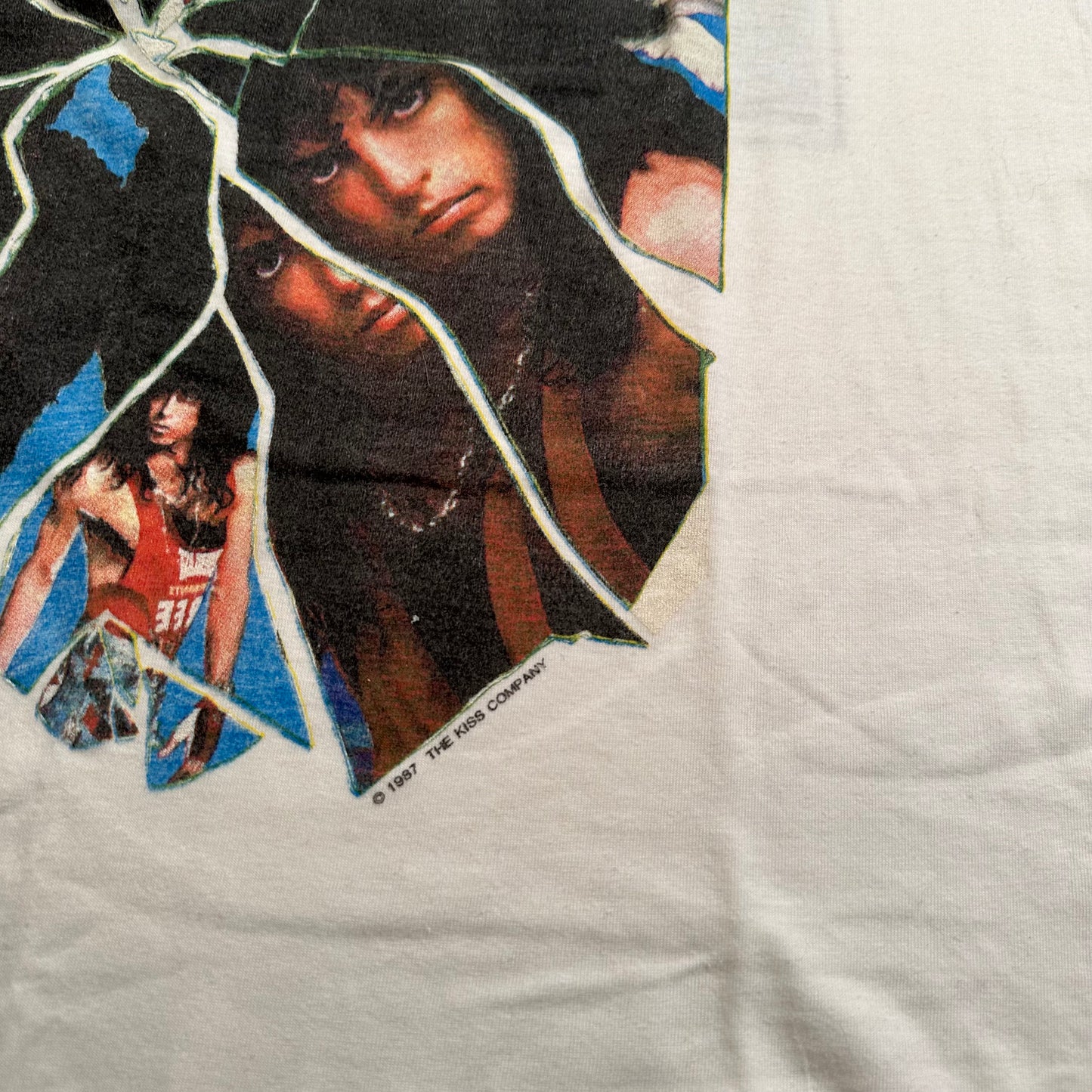 Vintage 1987 Kiss Sleeveless Shirt Large I Went Crazy