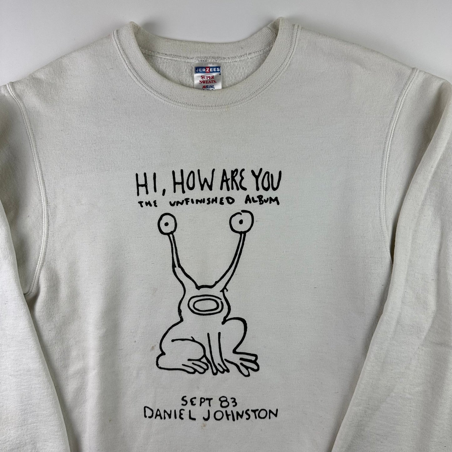 Vintage 2000s Daniel Johnston Crewneck Sweatshirt Small