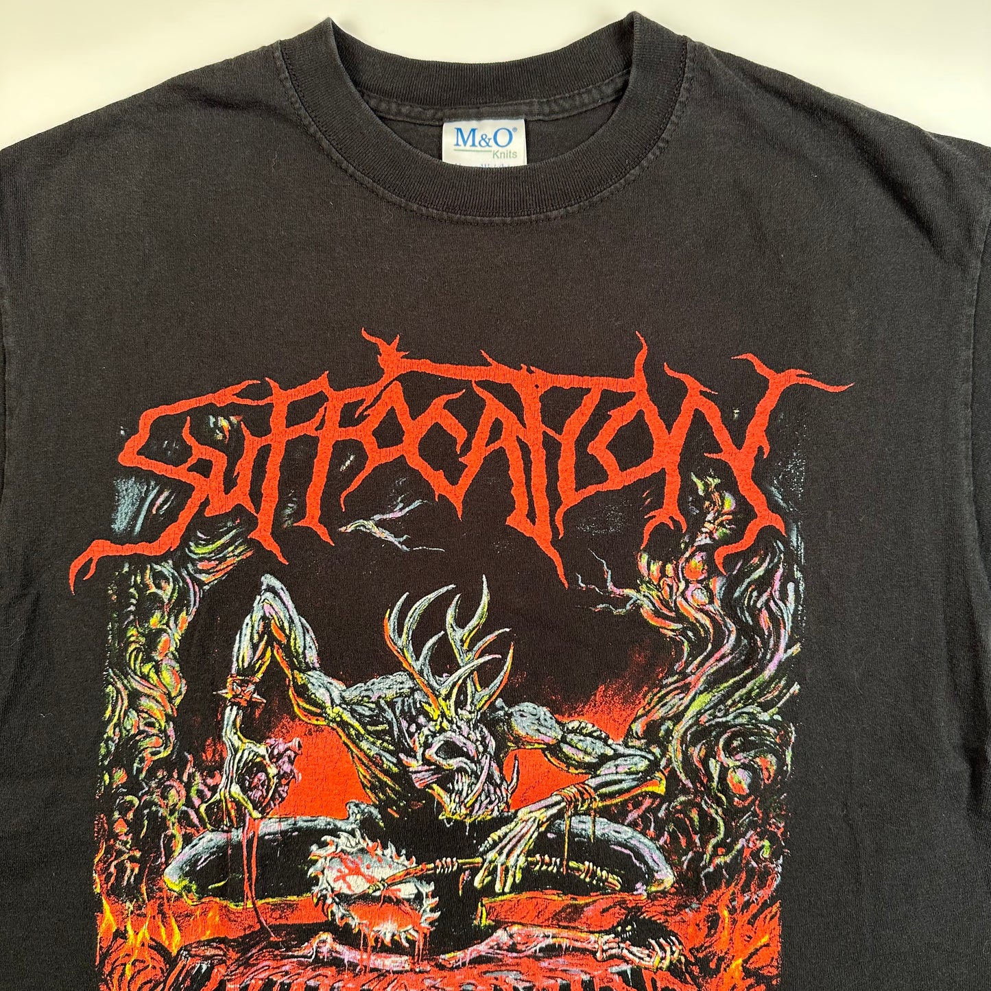 Vintage 2000s Suffocation Shirt Large Exhume The Wretched