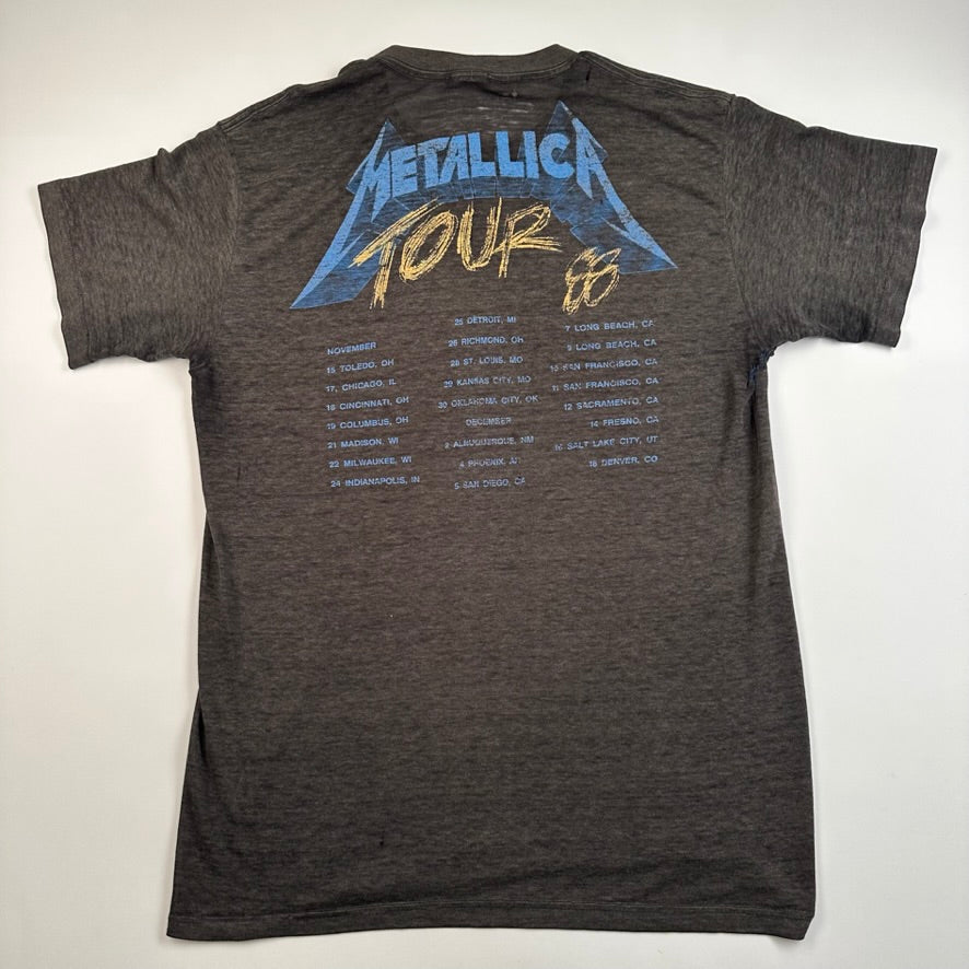 Vintage 1988 Metallica Shirt Medium And Justice For All