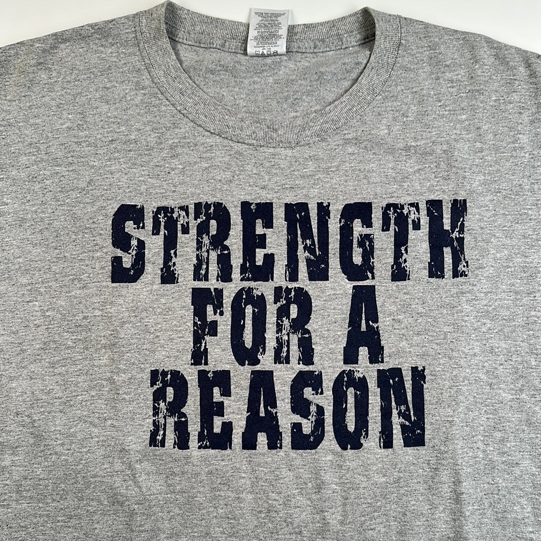 Vintage 2000s Strength For A Reason Shirt Large