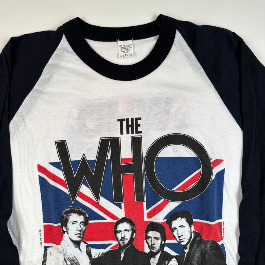 Vintage 1982 The Who Shirt XL American Tour